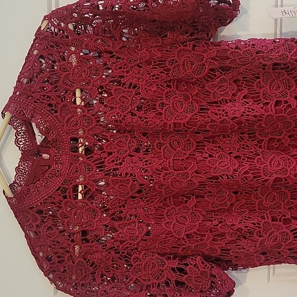 Nanette Lepore dress floral lace high neck design lined NWT new w tags Evening - Picture 4 of 15